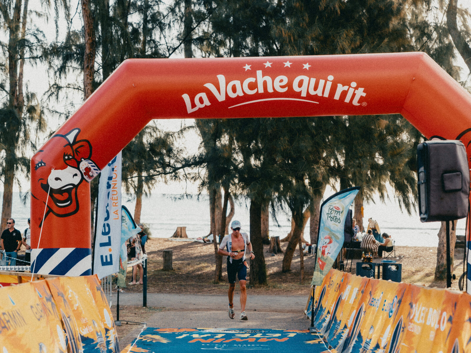 L'arche d'arrivée La Vache qui rit