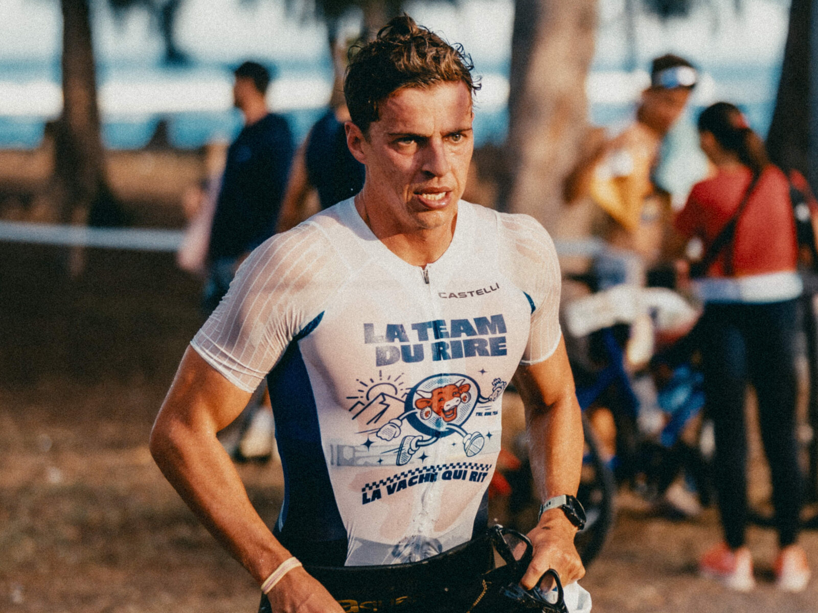 Retrait de la combinaison en zone de transition